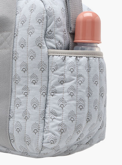 Giggles Quilted Diaper Bag with Double Handle and Zip Closure-baby-gear-diaperbags-image-10