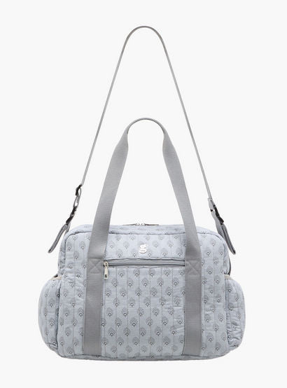 Giggles Quilted Diaper Bag with Double Handle and Zip Closure-baby-gear-diaperbags-image-4
