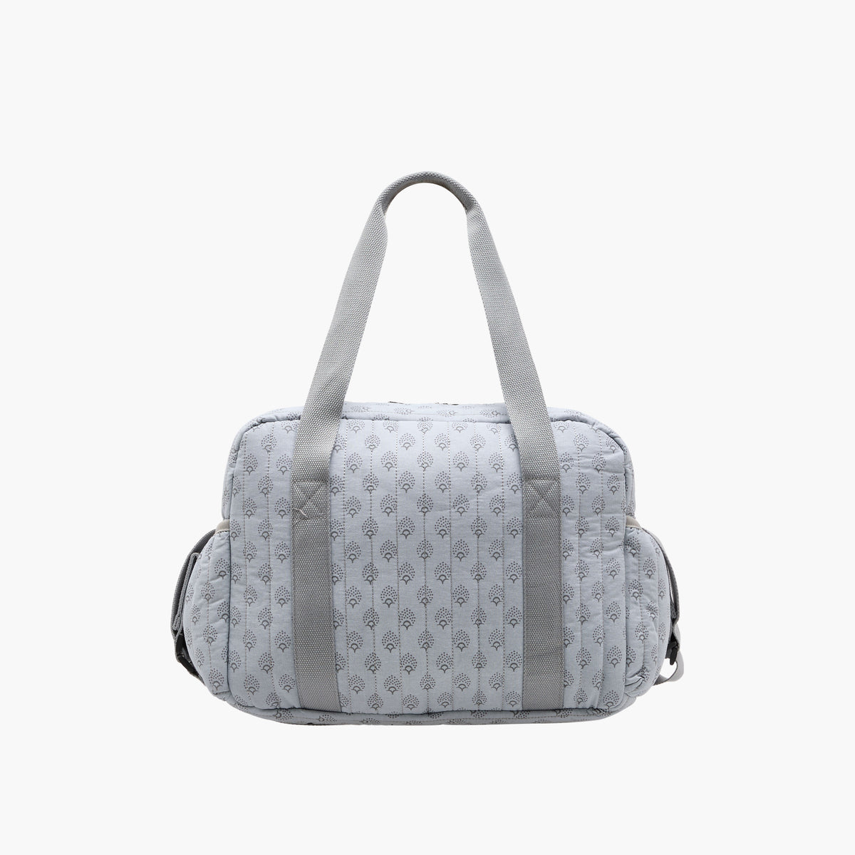 Giggles Quilted Diaper Bag with Double Handle and Zip Closure