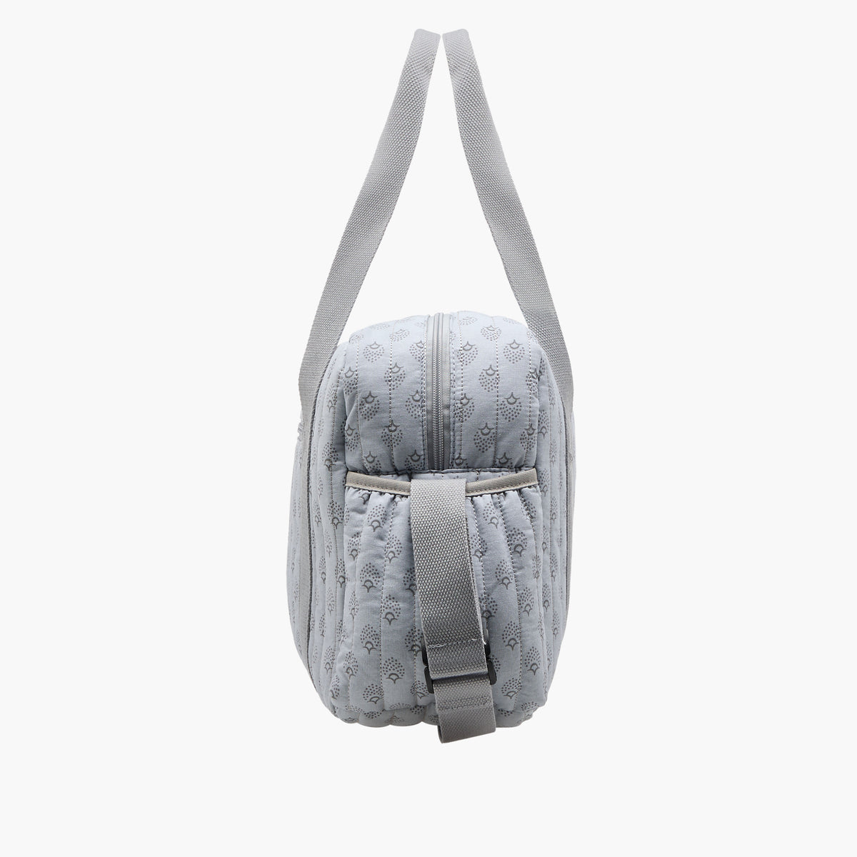 Giggles Quilted Diaper Bag with Double Handle and Zip Closure