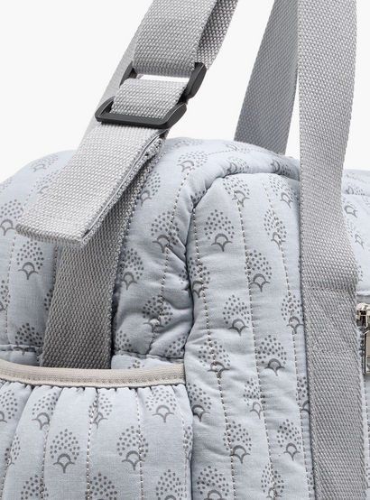Giggles Quilted Diaper Bag with Double Handle and Zip Closure-baby-gear-diaperbags-image-9