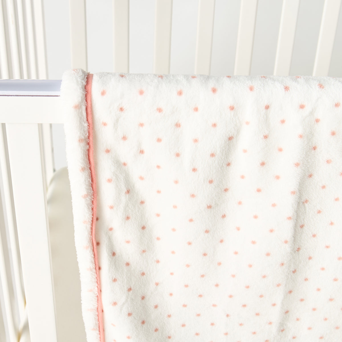 Juniors Deer and Bunny Applique Coral Fleece Raschel Blanket - 76x102 cm