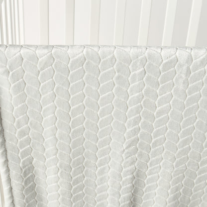 Juniors Textured Flannel Raschel Blanket - 76x102 cm