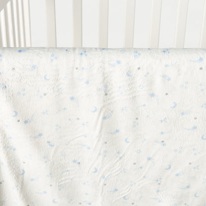 Juniors All-Over Print Velboa Raschel Blanket - 76x102 cm