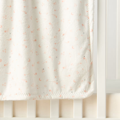 Juniors Printed Velboa Raschel Blanket - 76x102 cm