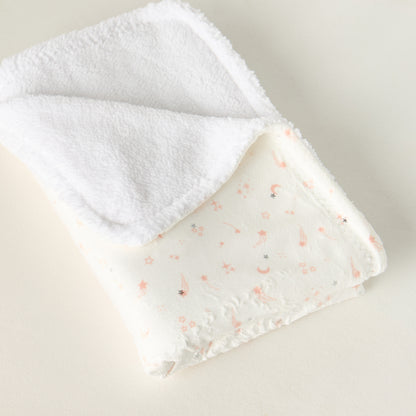 Juniors Printed Velboa Raschel Blanket - 76x102 cm