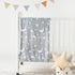 Juniors Star and Moon Textured Glow-in-the-Dark Raschel Blanket - 100x150 cm - HomeBabyNurseryBlankets & SwaddlesBlankets & Quilts