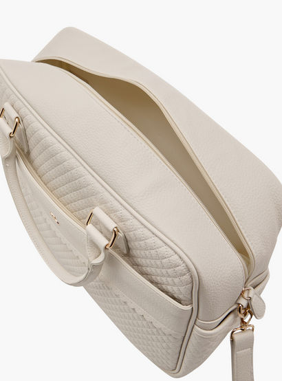 Giggles Quilted Diaper Bag with Zip Closure and Double Handle-baby-gear-diaperbags-image-14