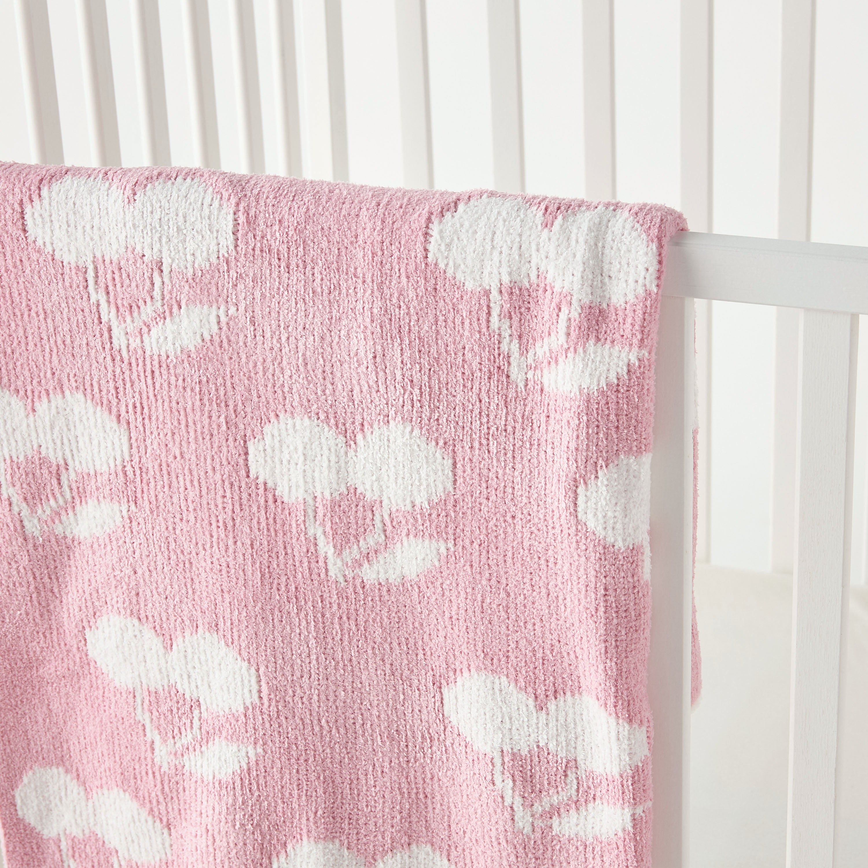 Juniors All-Over Cherry Print Raschel Blanket - 75x100 cm
