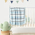 Juniors Striped Knitted Throw Blanket - 79x90 cm - HomeBabyNurseryBlankets & SwaddlesBlankets & Quilts