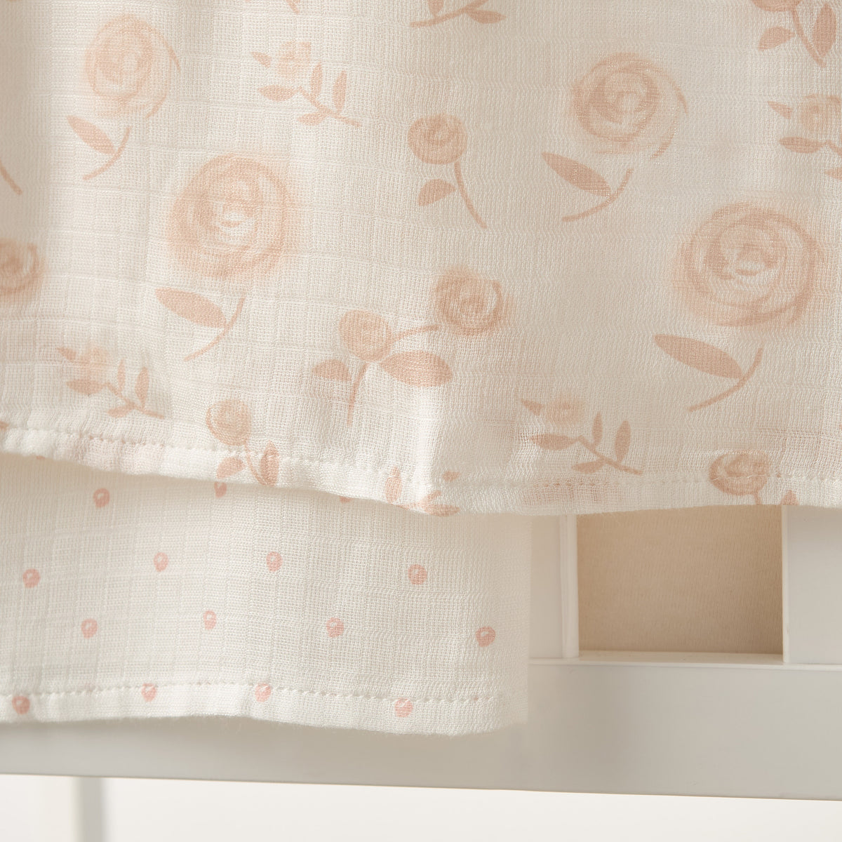 Giggles 2-Piece Printed Muslin Swaddle Blanket Set