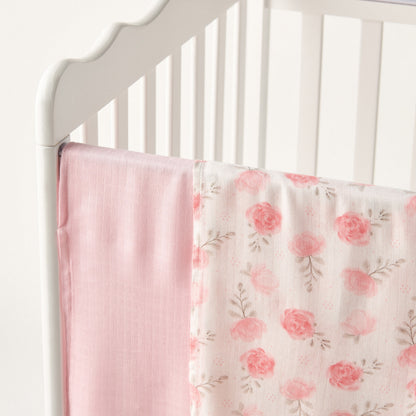 Giggles 2-Piece Assorted Muslin Swaddle Blanket Set