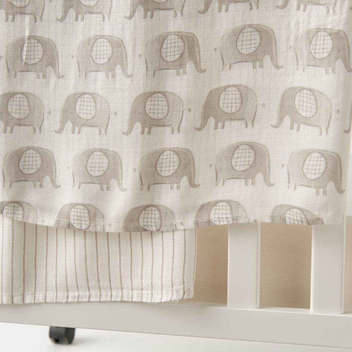 Giggles Printed Muslin Swaddle Blanket - Set of 2
