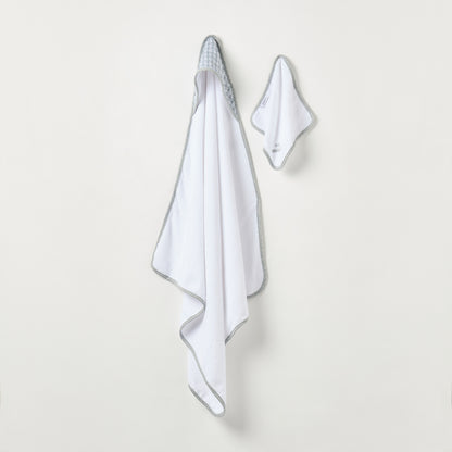 Giggles Printed Hooded Towel and Napkin Set - HomeBabyBath &amp; CareTowels