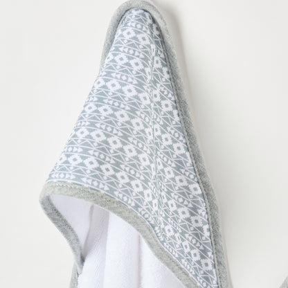 Giggles Printed Hooded Towel and Napkin Set
