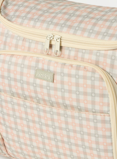 Juniors Printed Diaper Bag with Zip Closure-baby-gear-diaperbags-image-4
