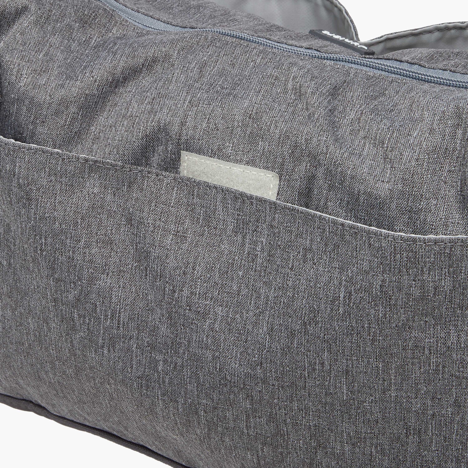 Juniors Textured Diaper Bag with Zip Closure