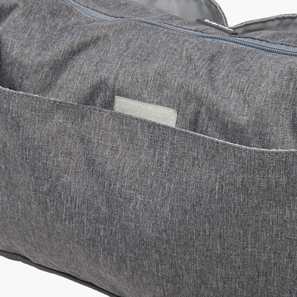 Juniors Textured Diaper Bag with Zip Closure