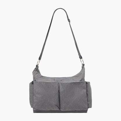 Juniors Textured Diaper Bag with Zip Closure