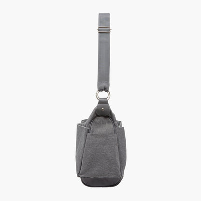 Juniors Textured Diaper Bag with Zip Closure
