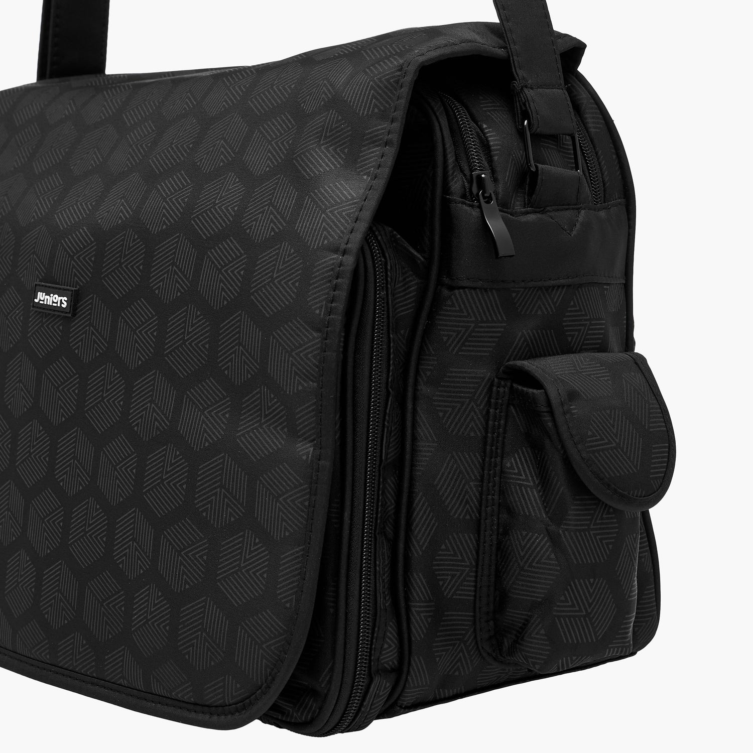 Juniors Printed Diaper Bag with Adjustable Strap
