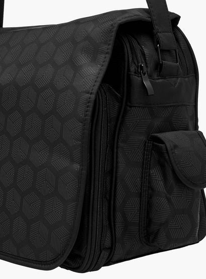 Juniors Printed Diaper Bag with Adjustable Strap-baby-gear-diaperbags-image-10