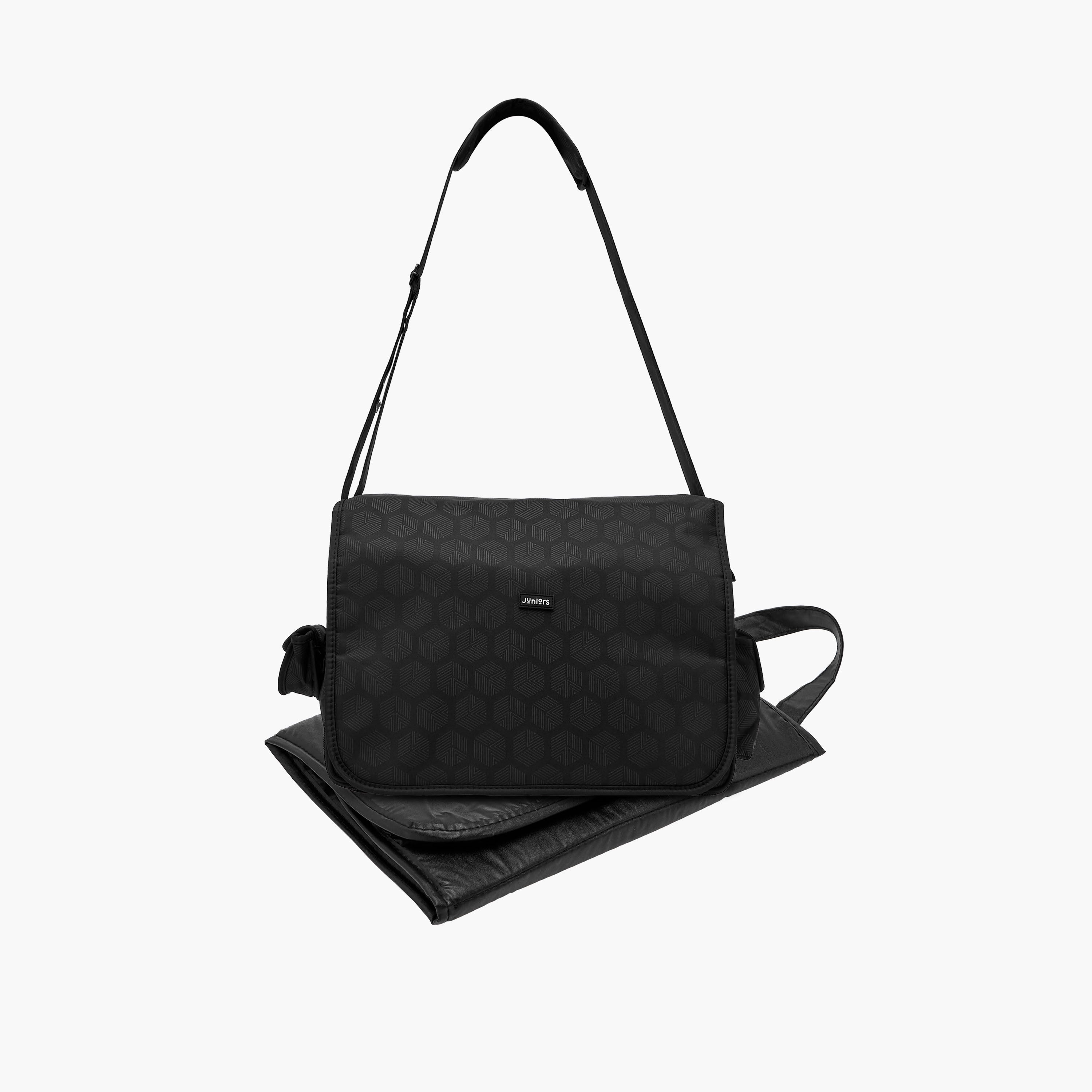 Juniors Printed Diaper Bag with Adjustable Strap