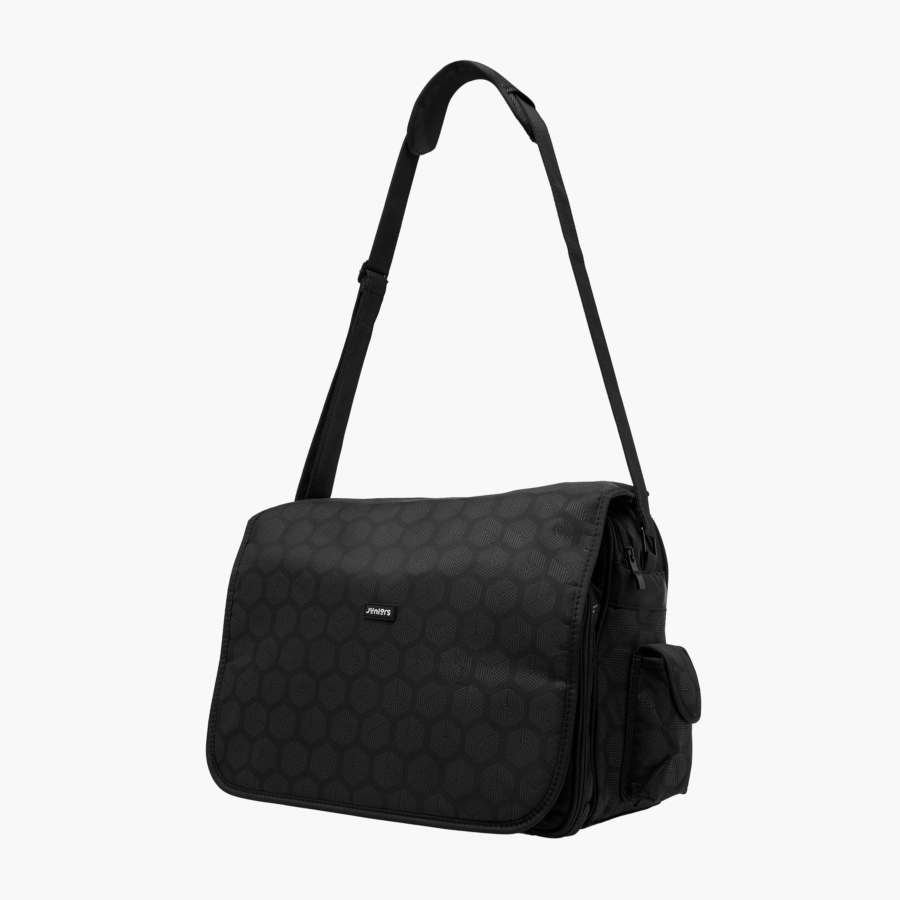 Juniors Printed Diaper Bag with Adjustable Strap