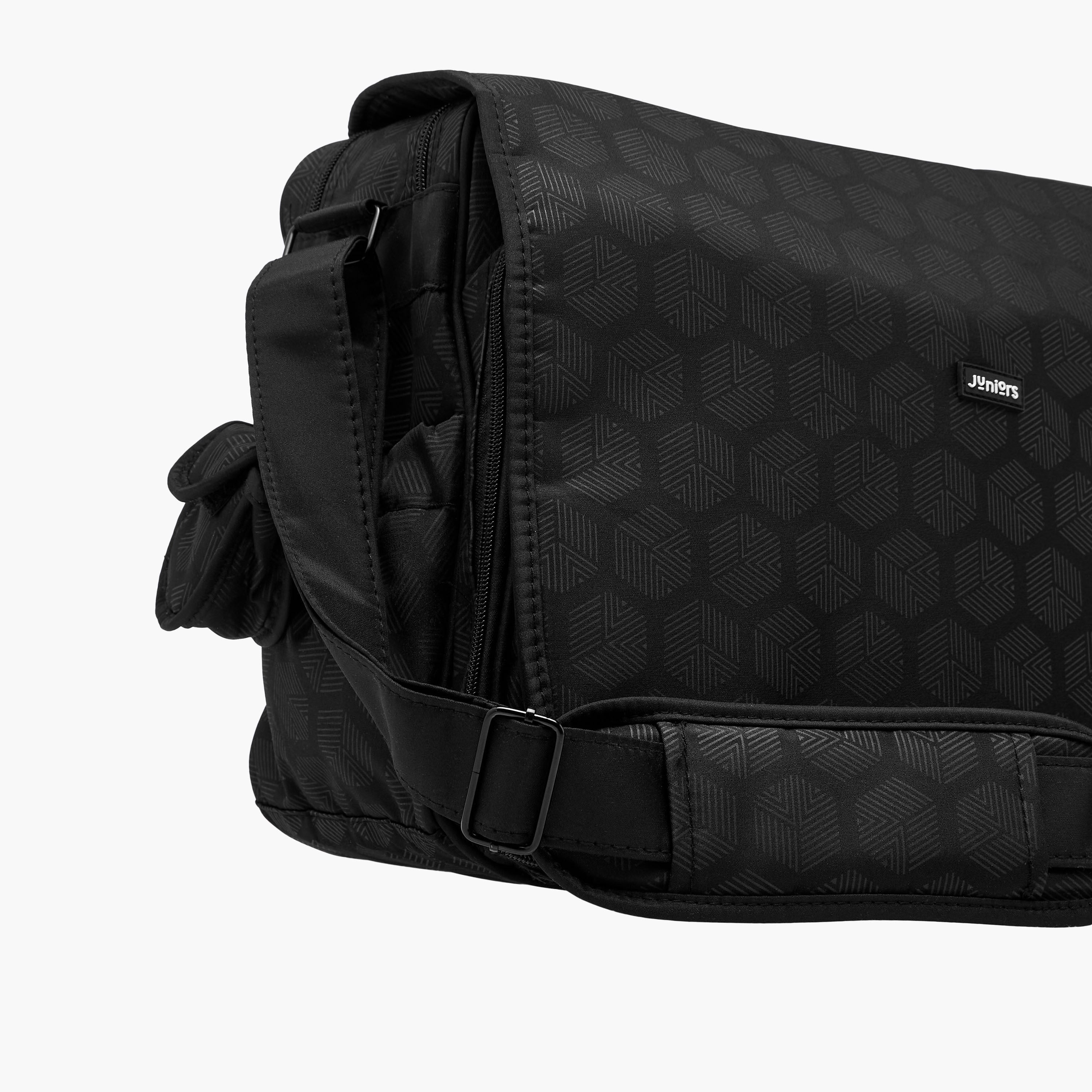 Juniors Printed Diaper Bag with Adjustable Strap