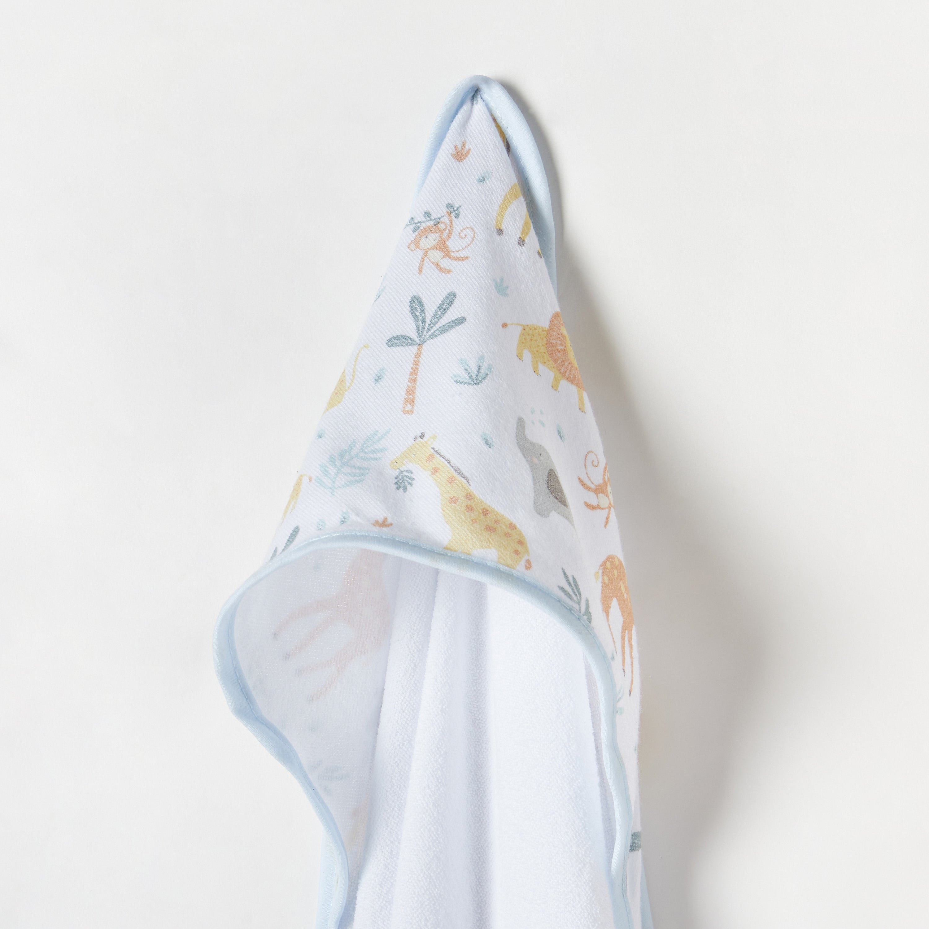 Juniors 3-Piece Printed Hooded Towel Set - 76x76 cm
