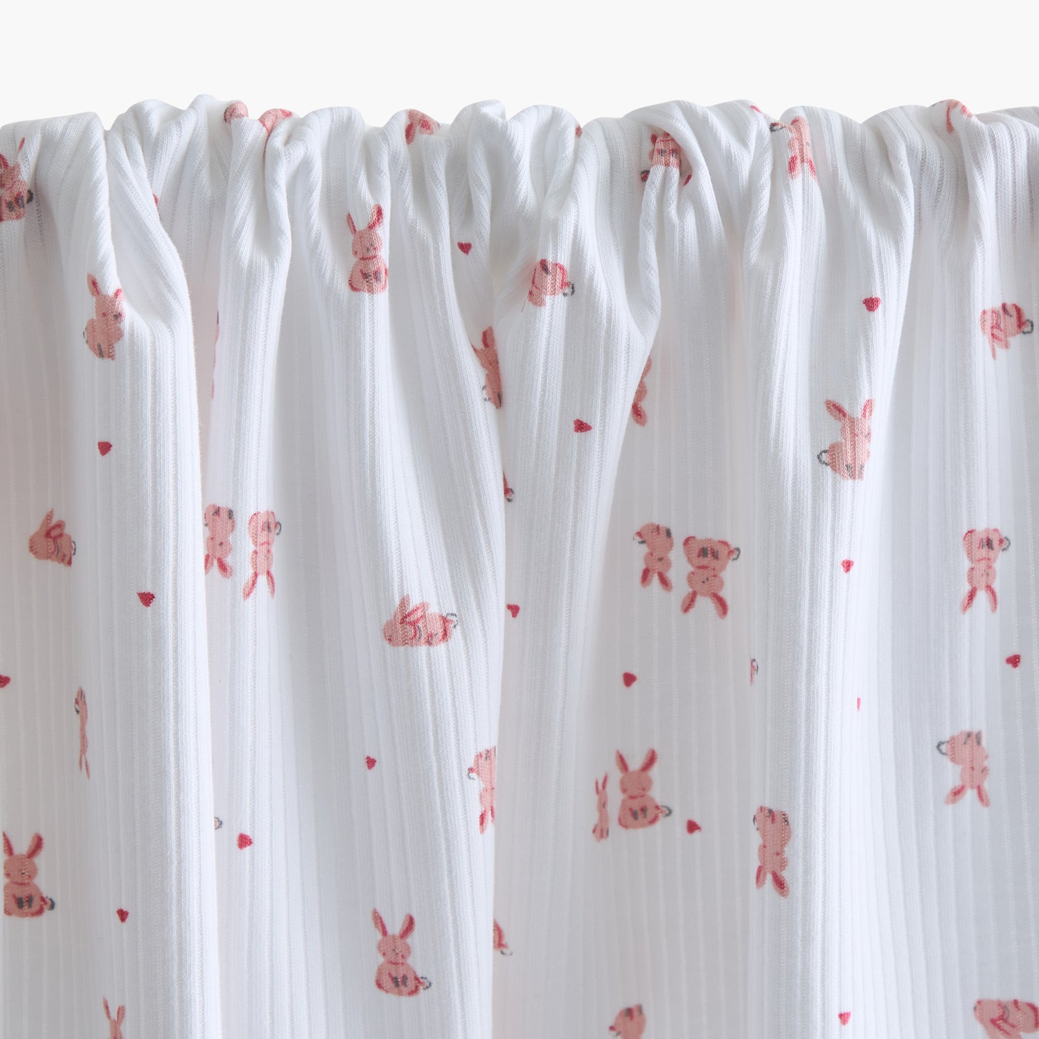 Juniors All-Over Bunny Print Receiving Blanket - 70x70 cm