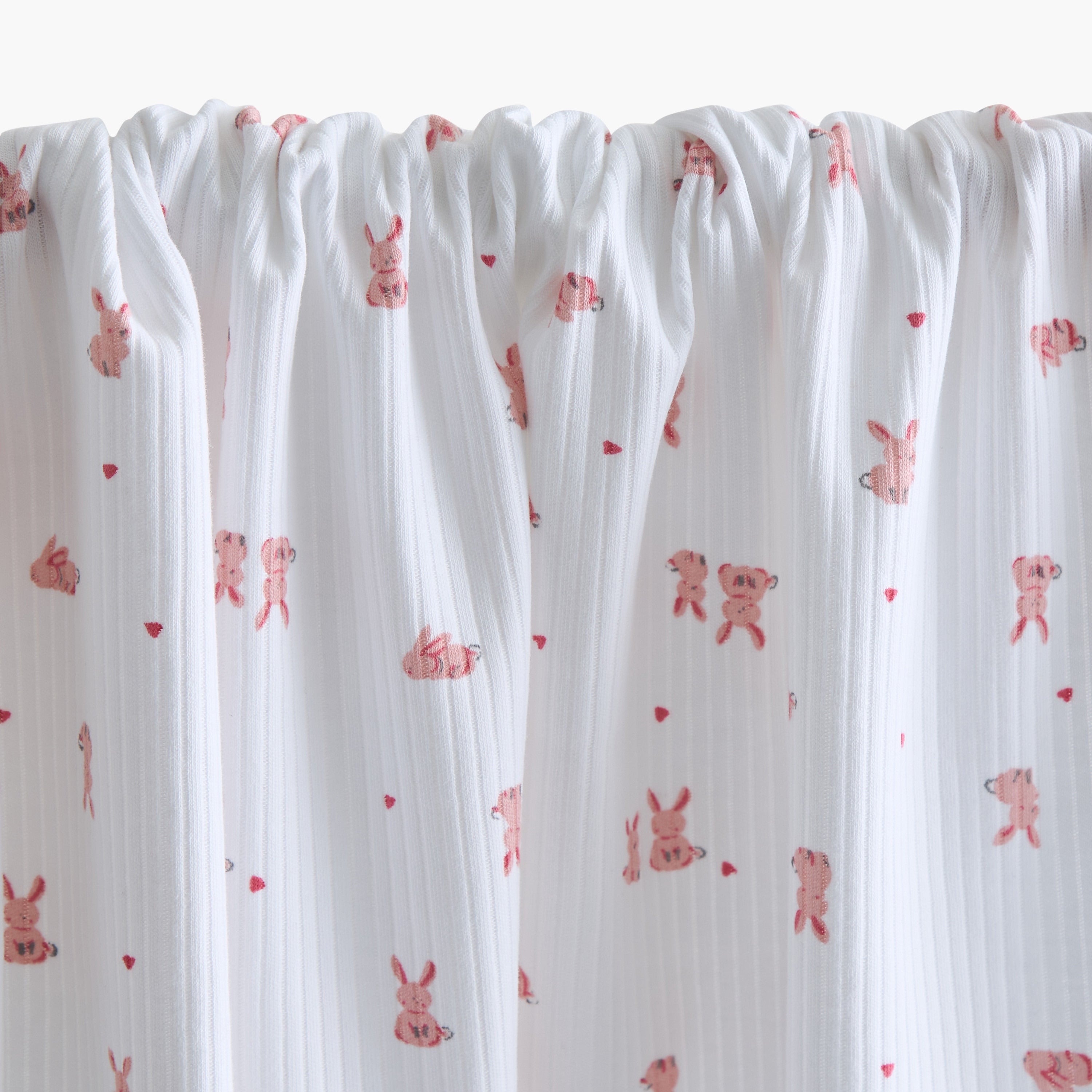 Juniors All-Over Bunny Print Receiving Blanket - 70x70 cm