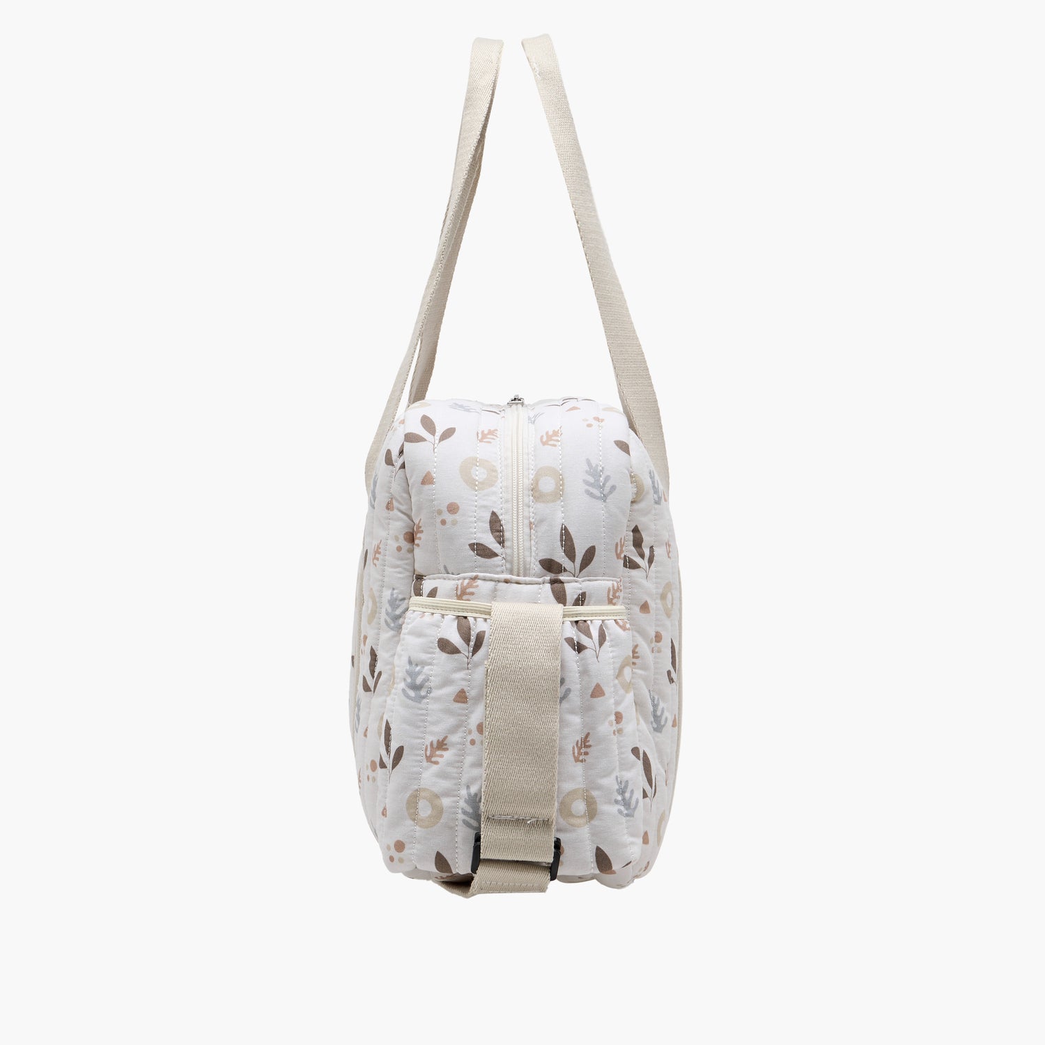 Giggles Printed Diaper Bag with Zip Closure and Top Handles