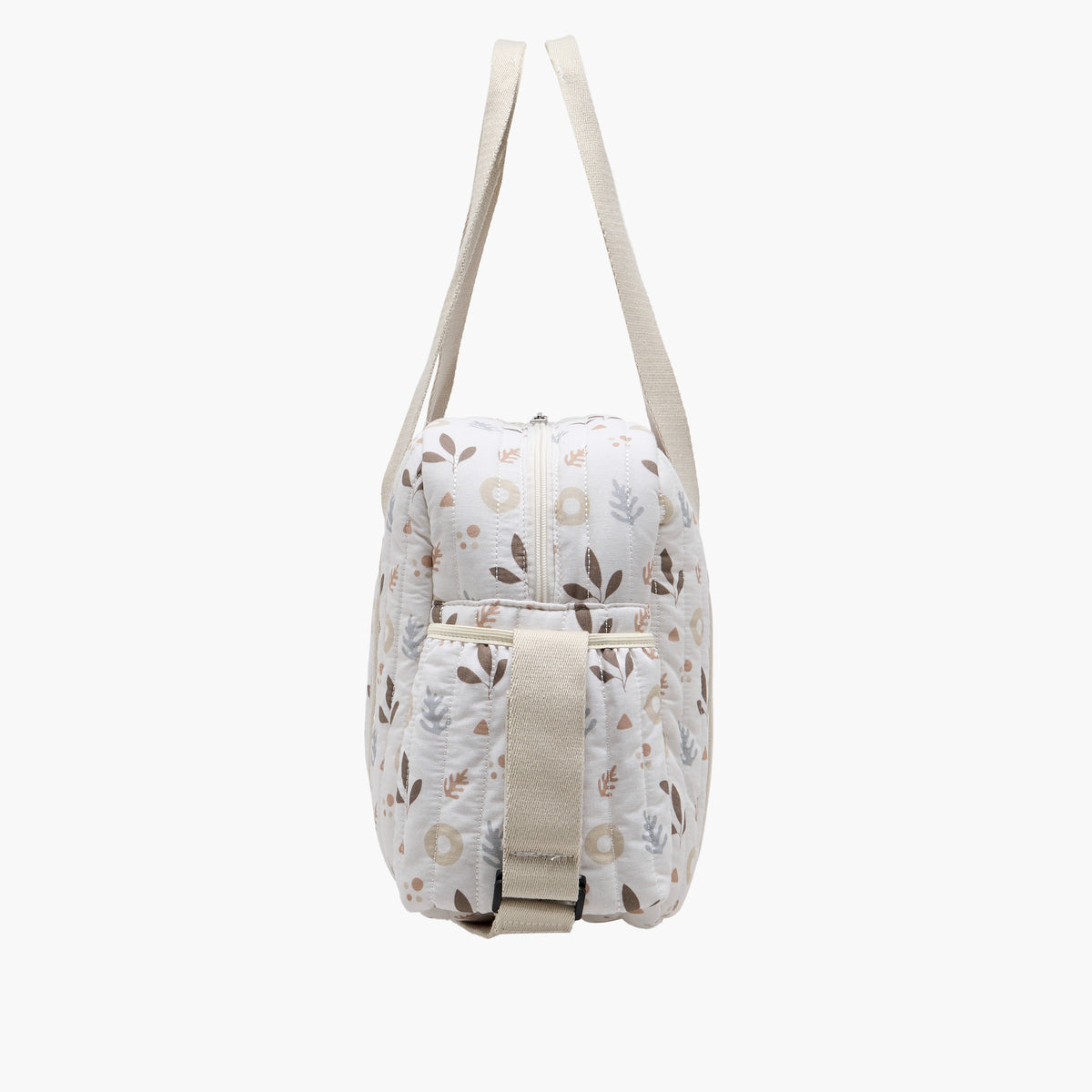Giggles Printed Diaper Bag with Zip Closure and Top Handles