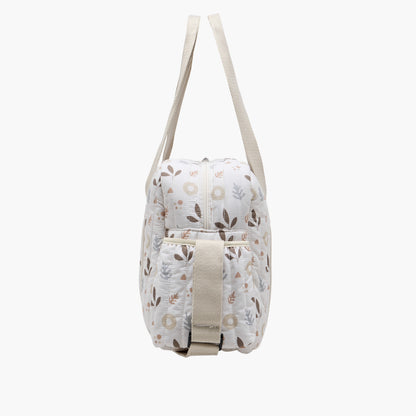 Giggles Printed Diaper Bag with Zip Closure and Top Handles