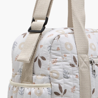 Giggles Printed Diaper Bag with Zip Closure and Top Handles