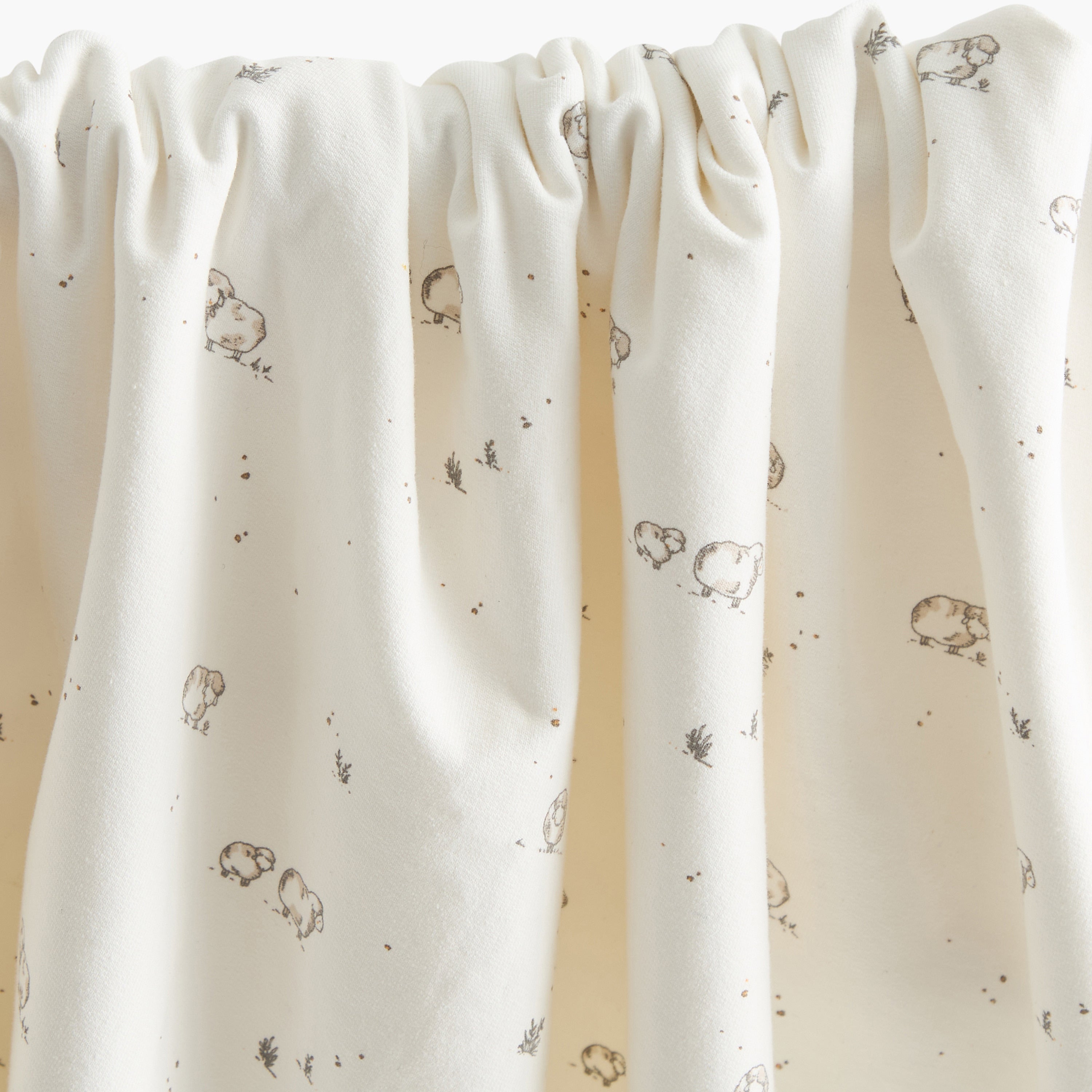 Juniors Sheep Print Receiving Blanket - 70x70 cm