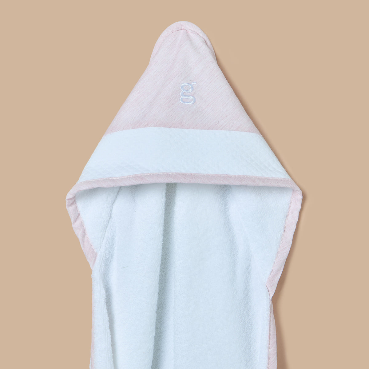 Giggles Coloublock Hooded Towel - 75x75 cm