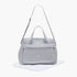 Giggles Textured Diaper Bag with Double Handles - Grey