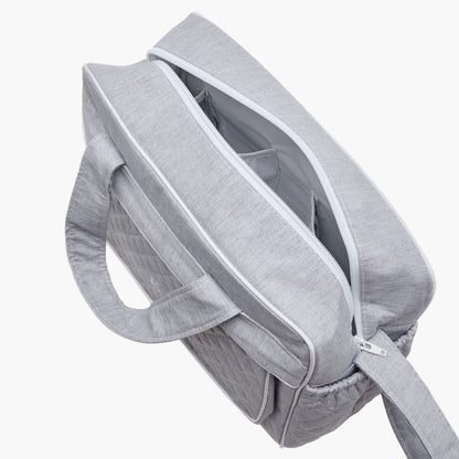 Giggles Textured Diaper Bag with Double Handles