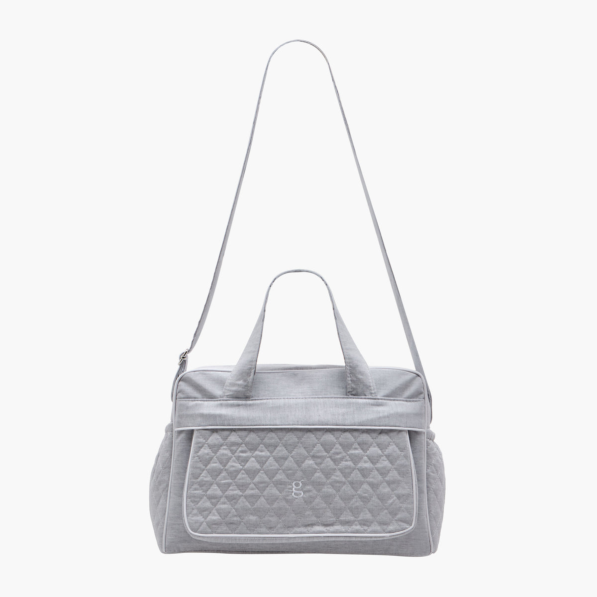Giggles Textured Diaper Bag with Double Handles