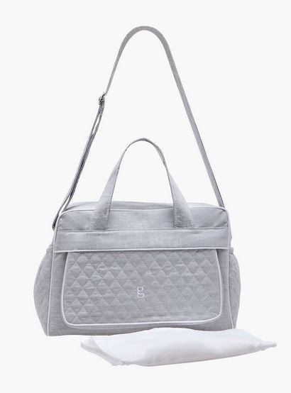 Giggles Textured Diaper Bag with Double Handles-baby-gear-diaperbags-image-3