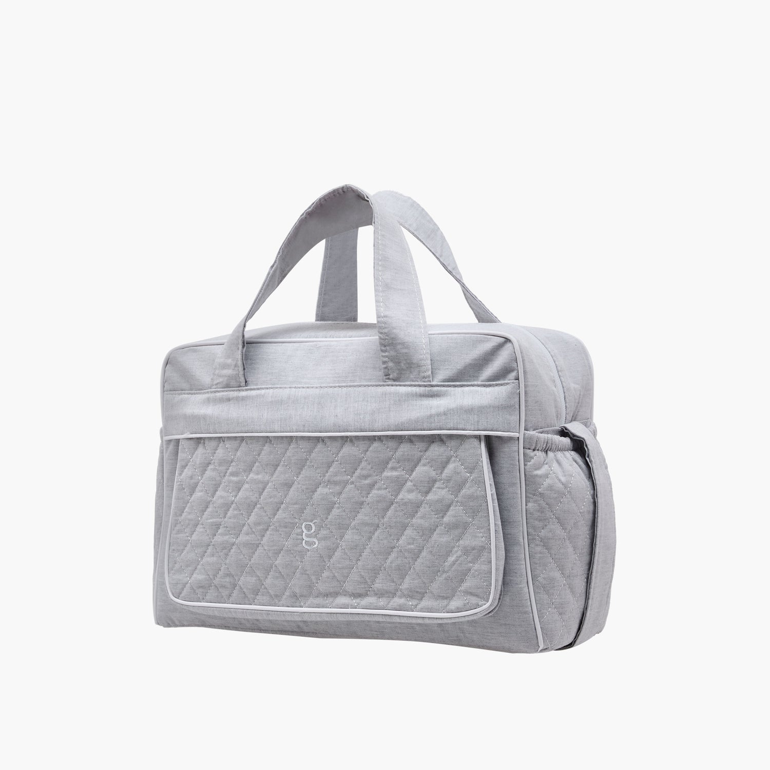 Giggles Textured Diaper Bag with Double Handles