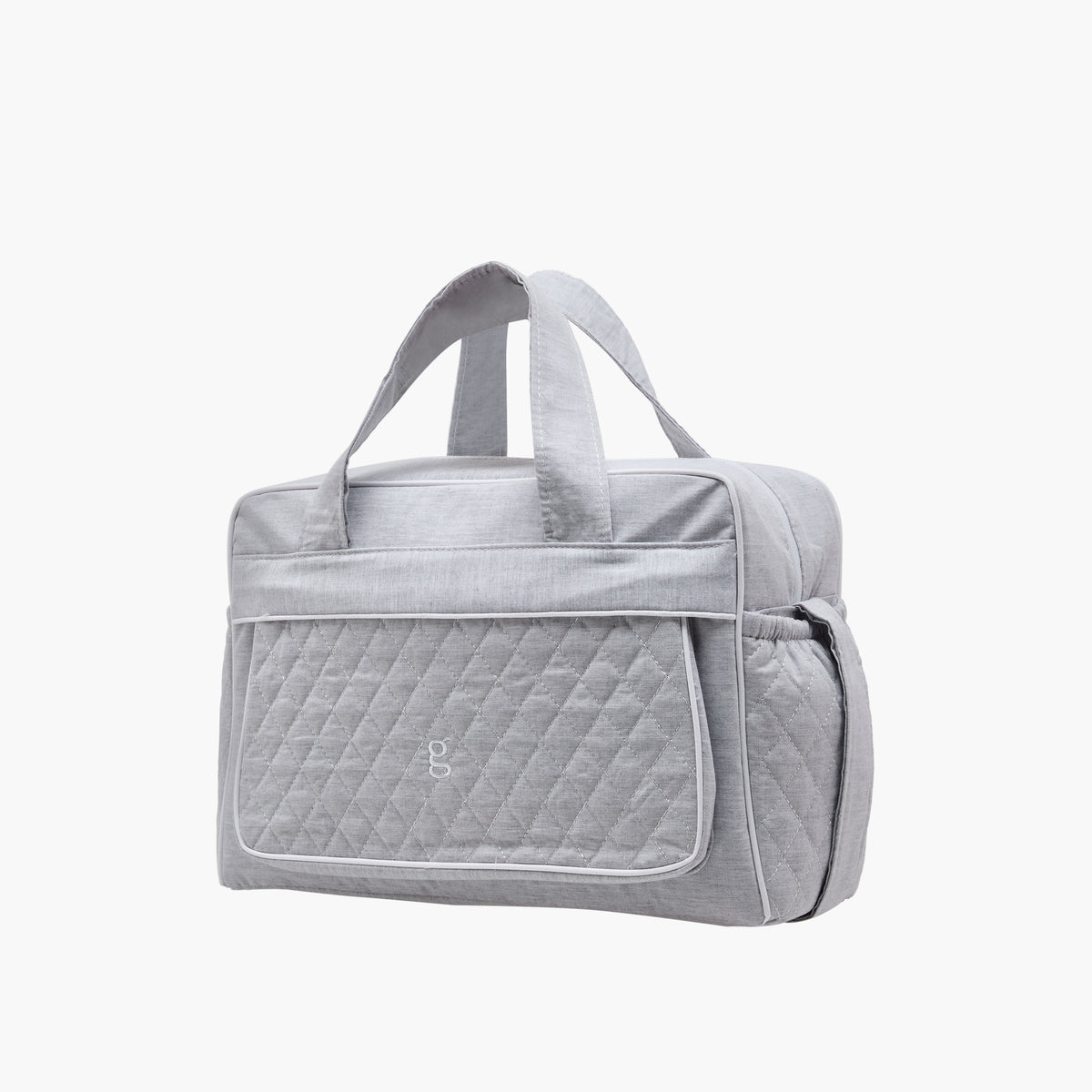 Giggles Textured Diaper Bag with Double Handles