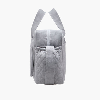Giggles Textured Diaper Bag with Double Handles