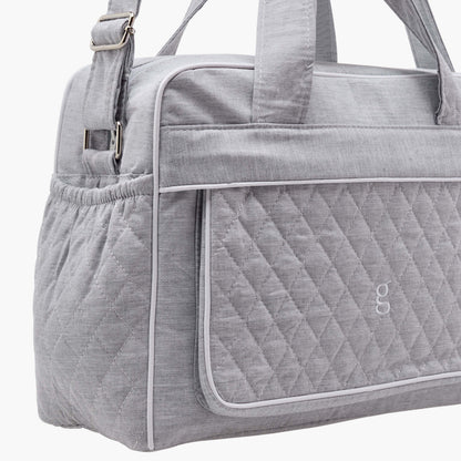 Giggles Textured Diaper Bag with Double Handles