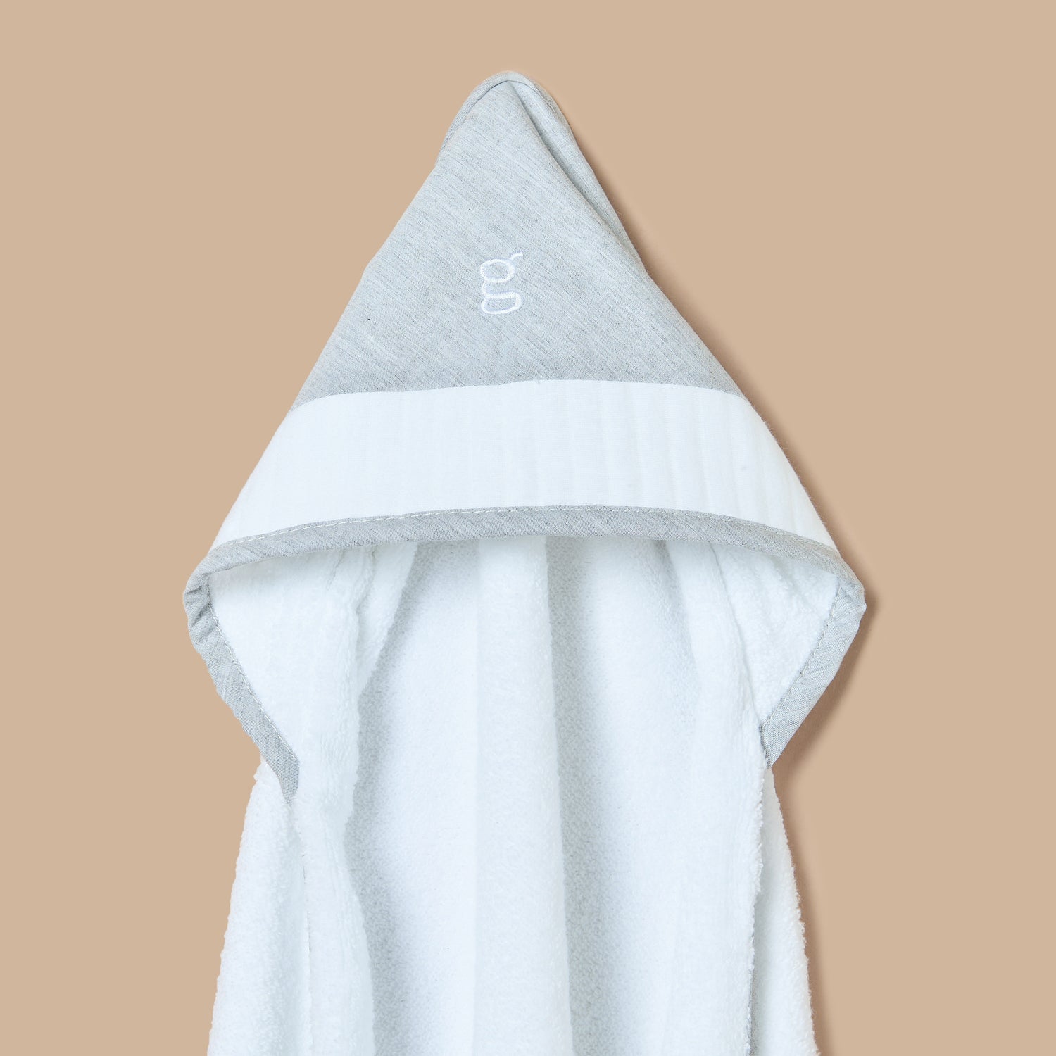 Giggles Coloublock Hooded Towel - 75x75 cm