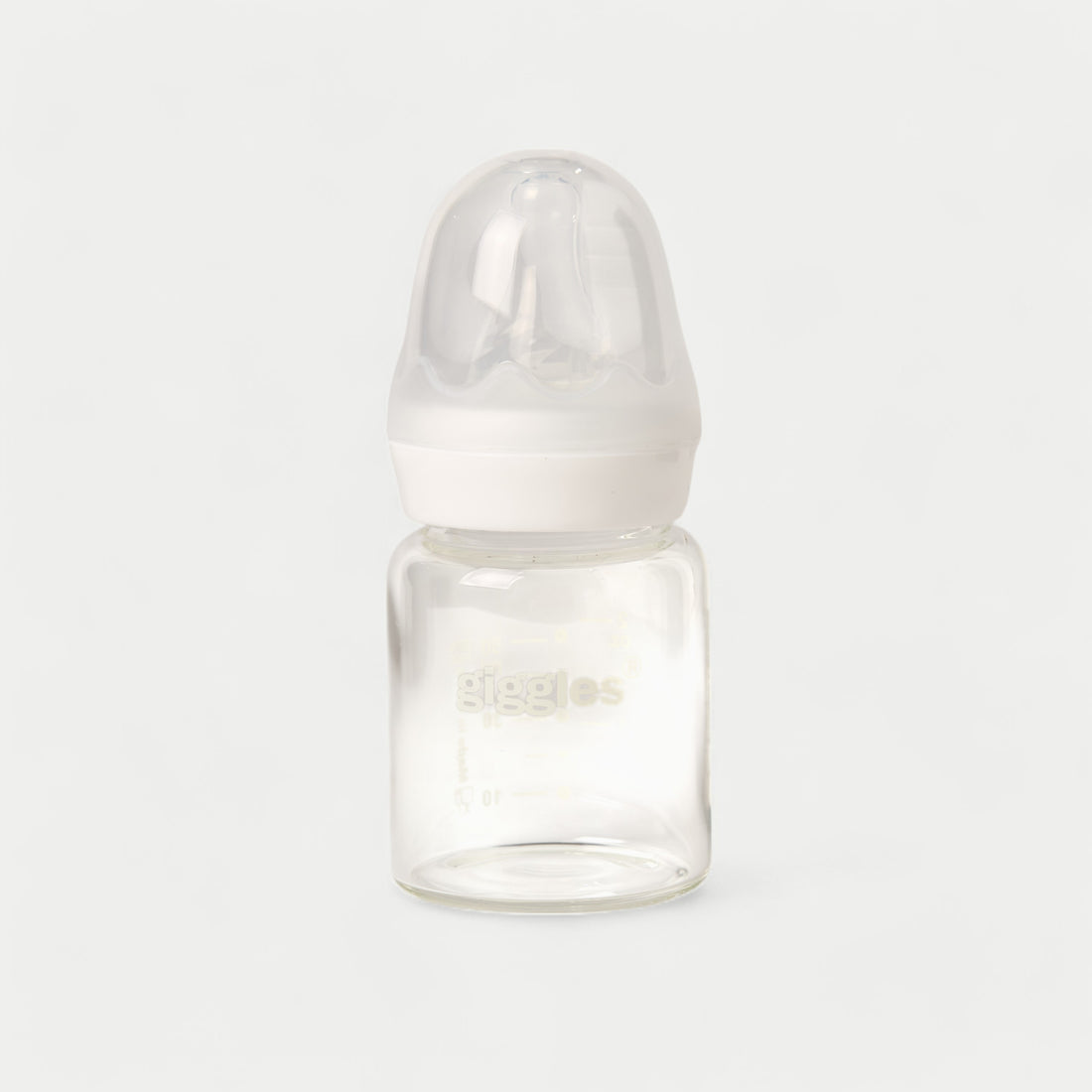 Giggles 2-Piece Glass Feeding Bottle Set - 50 ml - Feeding