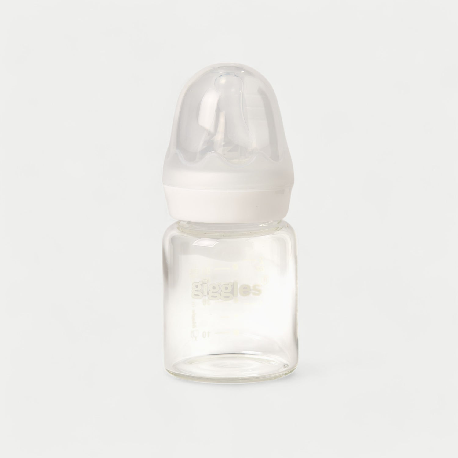 Giggles 2-Piece Glass Feeding Bottle Set - 50 ml - Feeding