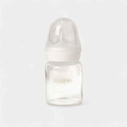 Giggles 2-Piece Glass Feeding Bottle Set - 50 ml - Feeding